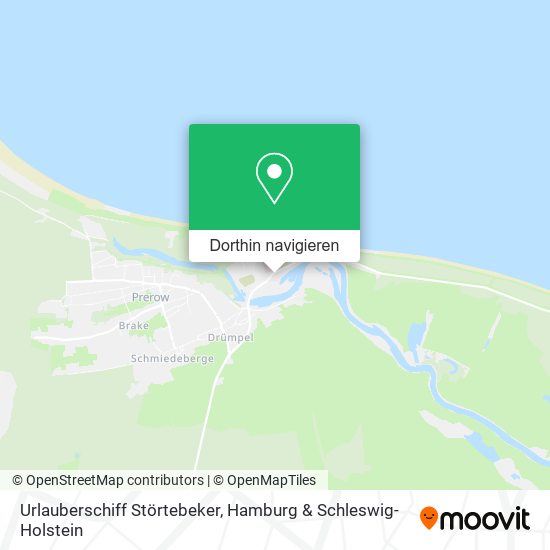 Urlauberschiff Störtebeker Karte