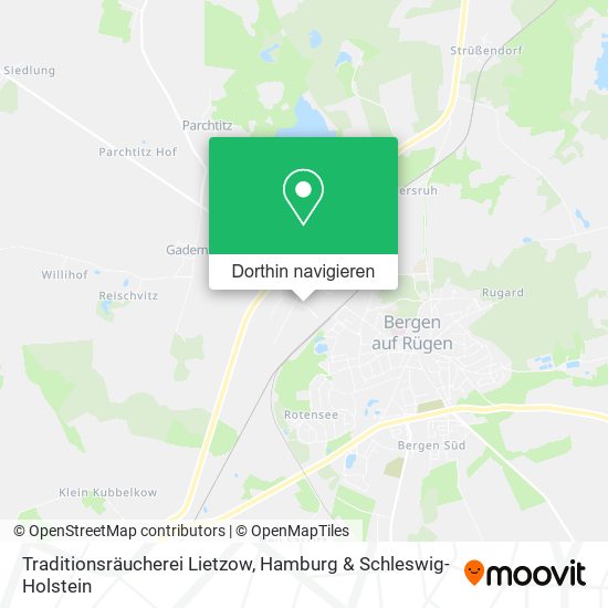 Traditionsräucherei Lietzow Karte