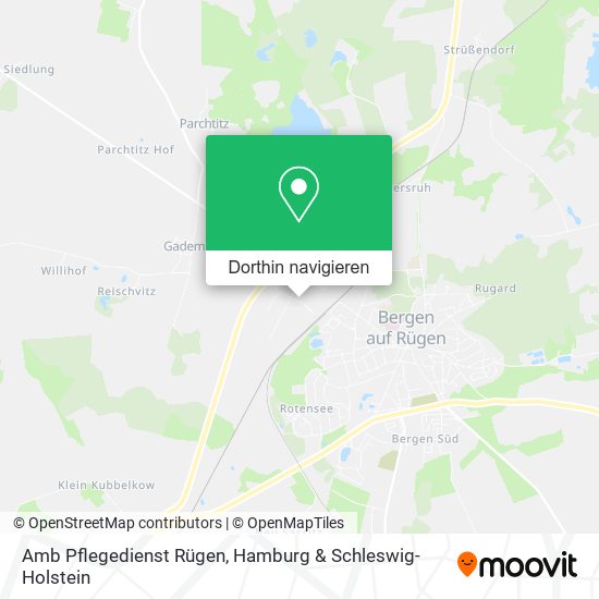 Amb Pflegedienst Rügen Karte