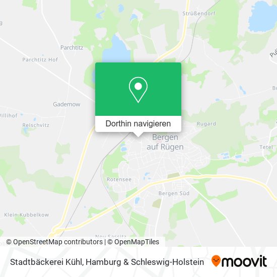 Stadtbäckerei Kühl Karte