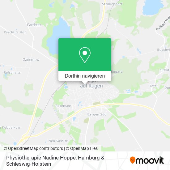 Physiotherapie Nadine Hoppe Karte