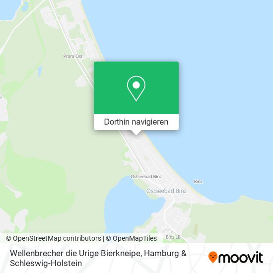 Wellenbrecher die Urige Bierkneipe Karte