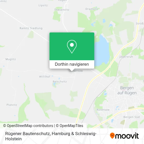 Rügener Bautenschutz Karte