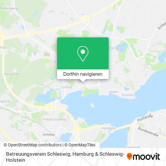 Betreuungsverein Schleswig Karte