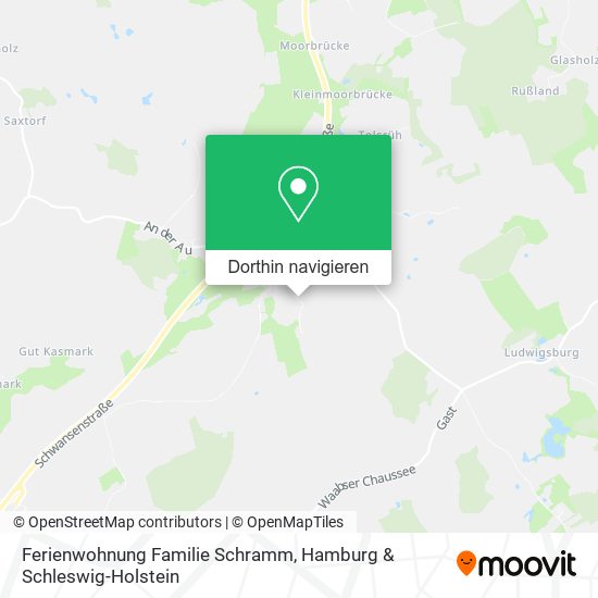 Ferienwohnung Familie Schramm Karte
