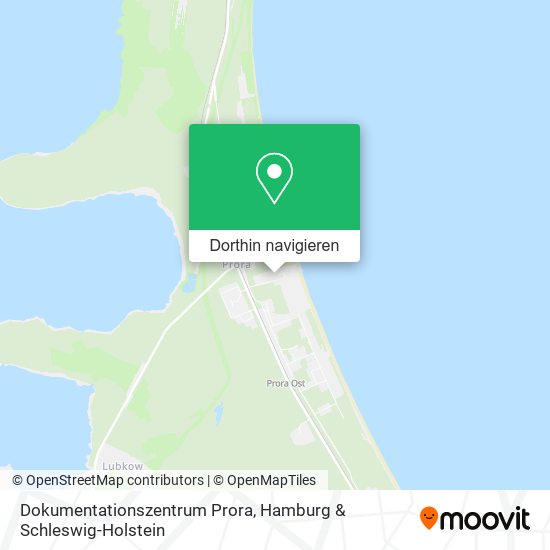 Dokumentationszentrum Prora Karte