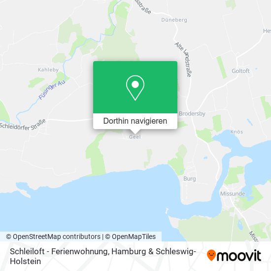 Schleiloft - Ferienwohnung Karte
