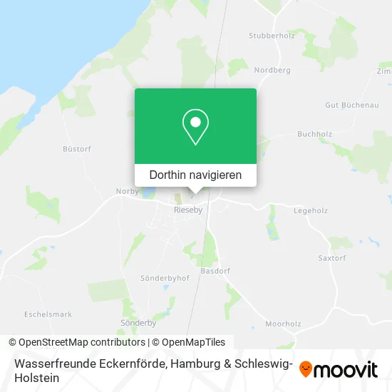Wasserfreunde Eckernförde Karte