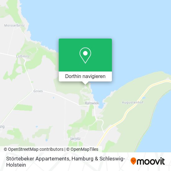Störtebeker Appartements Karte