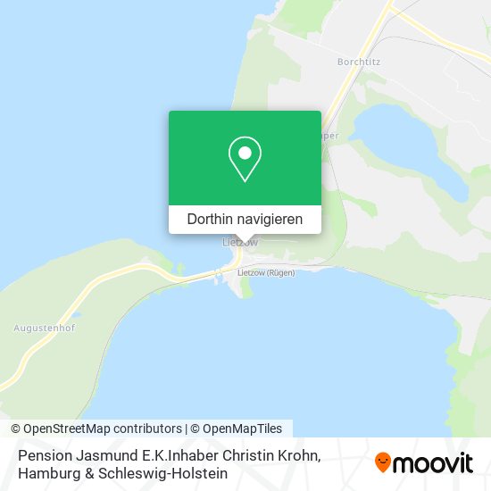 Pension Jasmund E.K.Inhaber Christin Krohn Karte