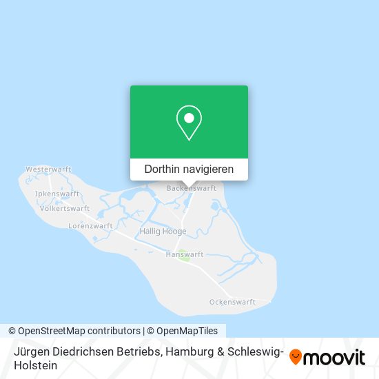 Jürgen Diedrichsen Betriebs Karte