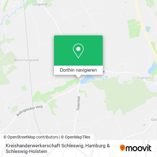 Kreishanderwerkerschaft Schleswig Karte