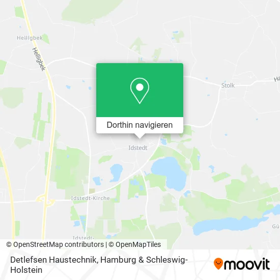 Detlefsen Haustechnik Karte