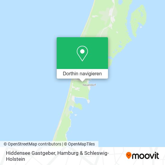 Hiddensee Gastgeber Karte