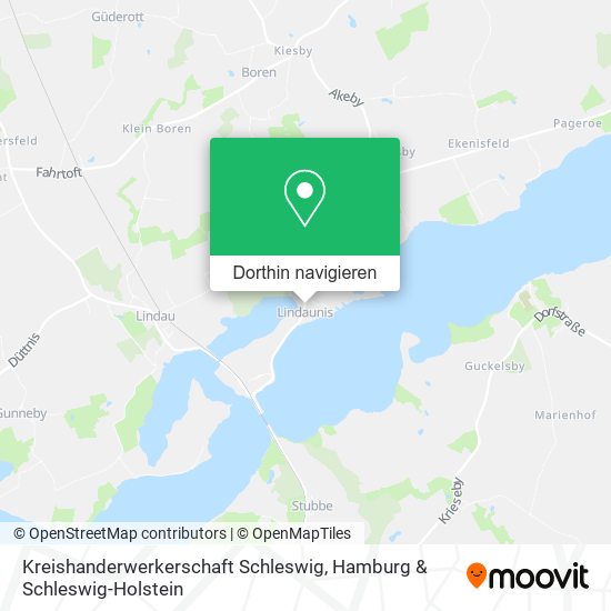 Kreishanderwerkerschaft Schleswig Karte