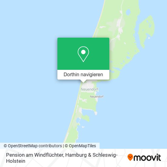 Pension am Windflüchter Karte
