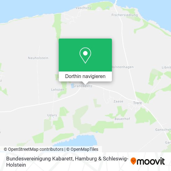 Bundesvereinigung Kabarett Karte