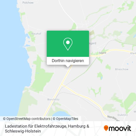Ladestation für Elektrofahrzeuge Karte