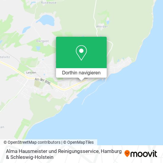Alma Hausmeister und Reinigungsservice Karte