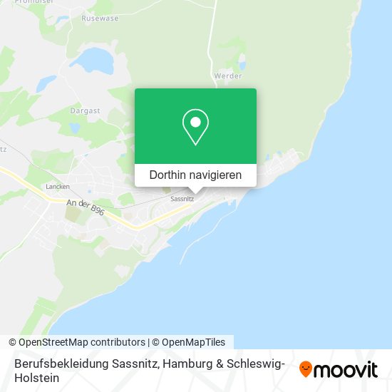 Berufsbekleidung Sassnitz Karte