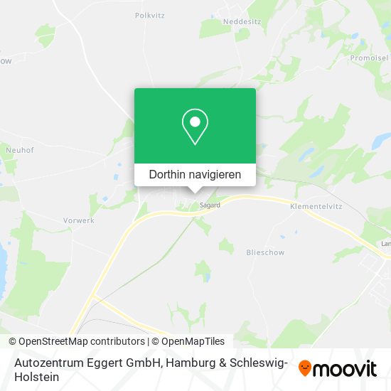 Autozentrum Eggert GmbH Karte