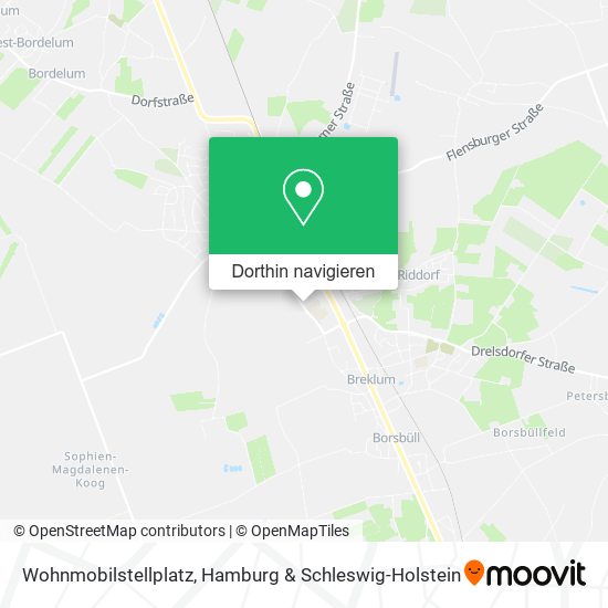 Wohnmobilstellplatz Karte