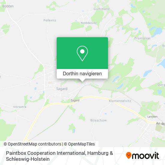 Paintbox Cooperation International Karte