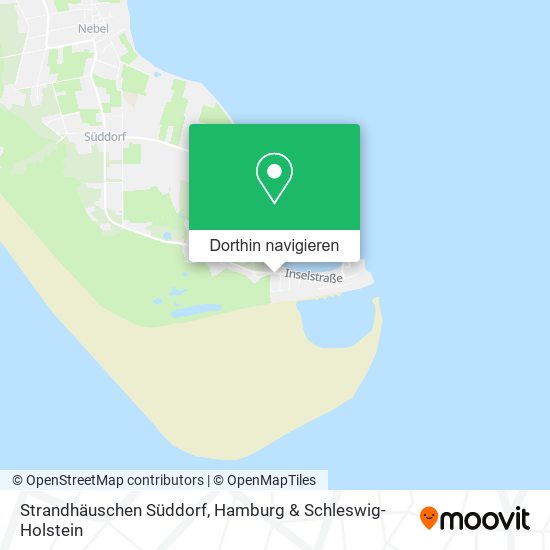 Strandhäuschen Süddorf Karte