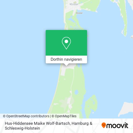 Hus-Hiddensee Maike Wolf-Bartsch Karte