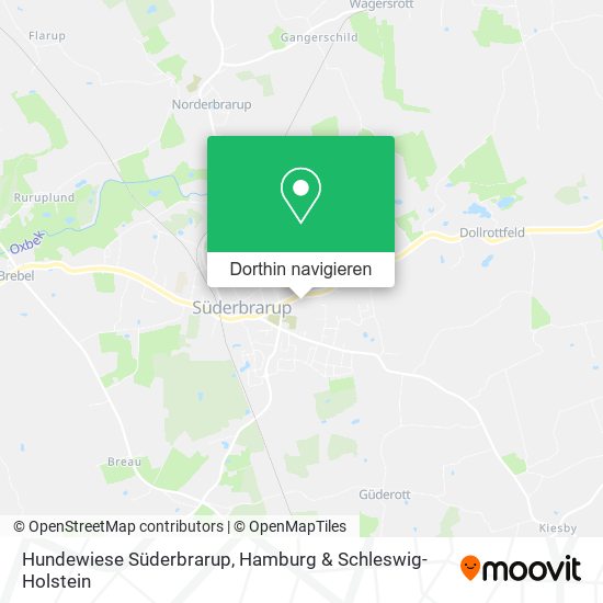 Hundewiese Süderbrarup Karte
