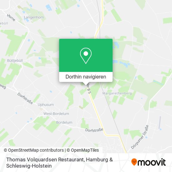Thomas Volquardsen Restaurant Karte