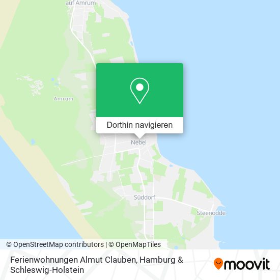 Ferienwohnungen Almut Clauben Karte