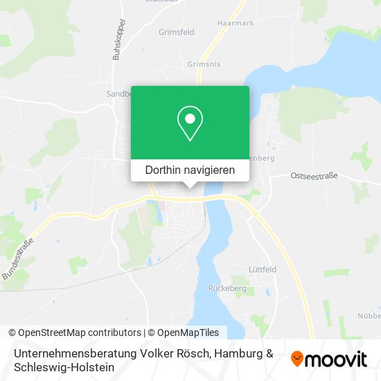 Unternehmensberatung Volker Rösch Karte