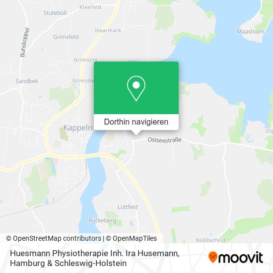 Huesmann Physiotherapie Inh. Ira Husemann Karte