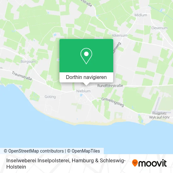 Inselweberei Inselpolsterei Karte