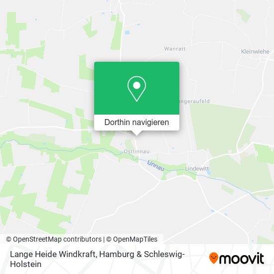 Lange Heide Windkraft Karte