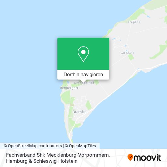 Fachverband Shk Mecklenburg-Vorpommern Karte