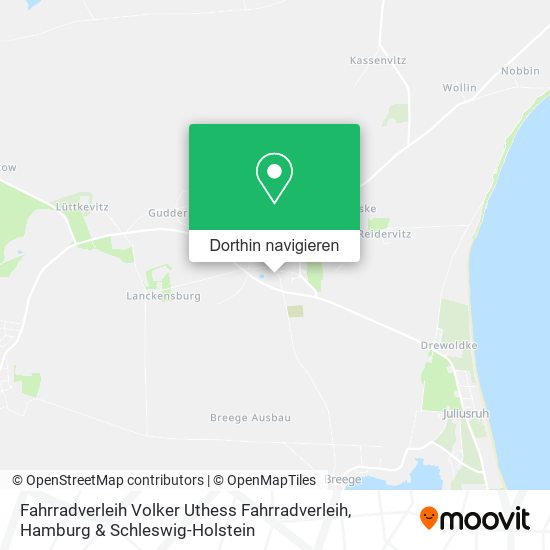 Fahrradverleih Volker Uthess Fahrradverleih Karte