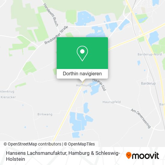 Hansens Lachsmanufaktur Karte