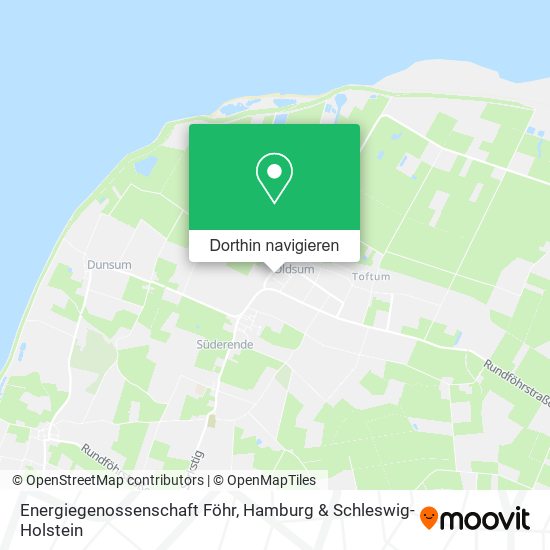 Energiegenossenschaft Föhr Karte