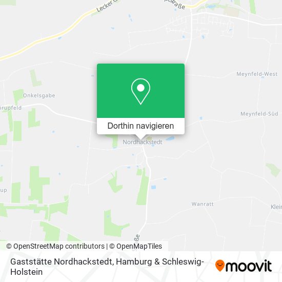 Gaststätte Nordhackstedt Karte