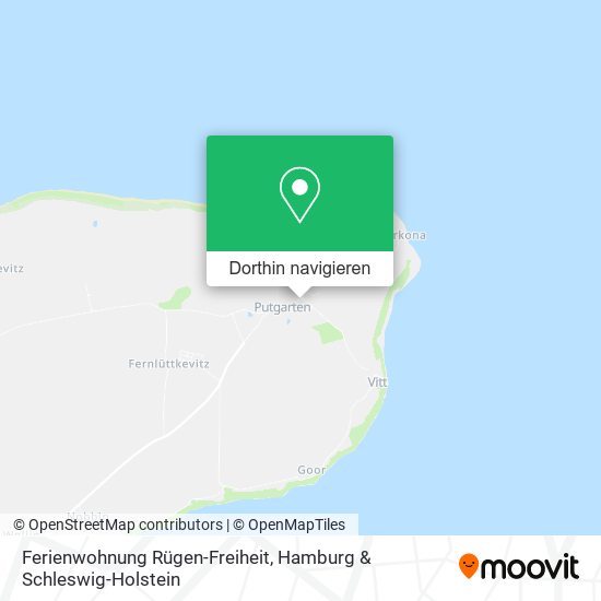Ferienwohnung Rügen-Freiheit Karte