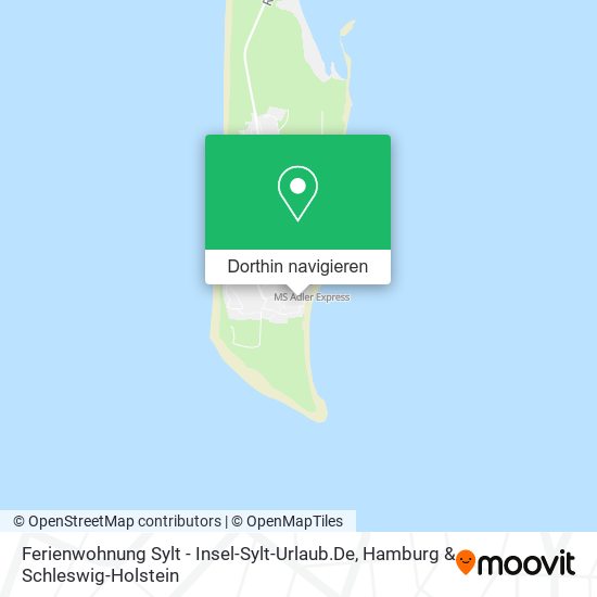Ferienwohnung Sylt - Insel-Sylt-Urlaub.De Karte