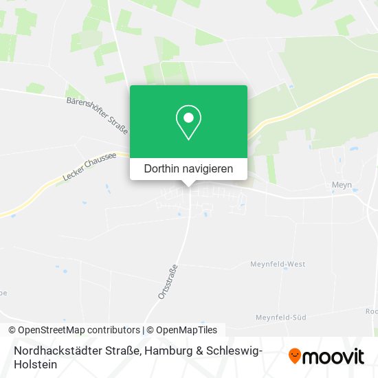 Nordhackstädter Straße Karte