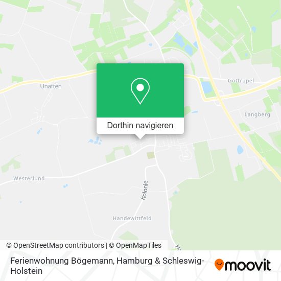 Ferienwohnung Bögemann Karte