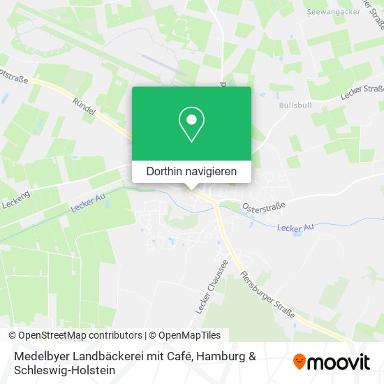 Medelbyer Landbäckerei mit Café Karte
