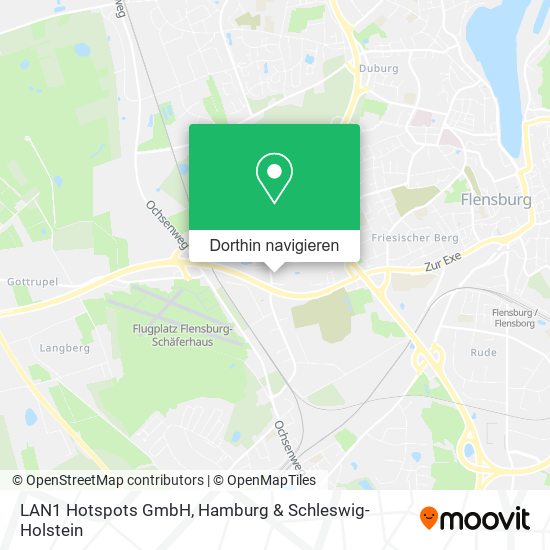 LAN1 Hotspots GmbH Karte