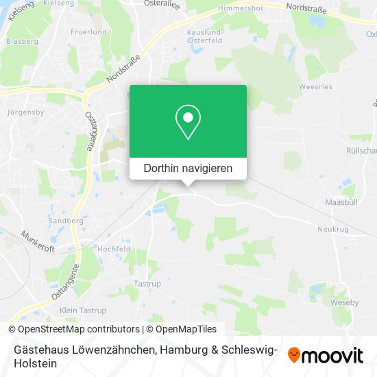 Gästehaus Löwenzähnchen Karte