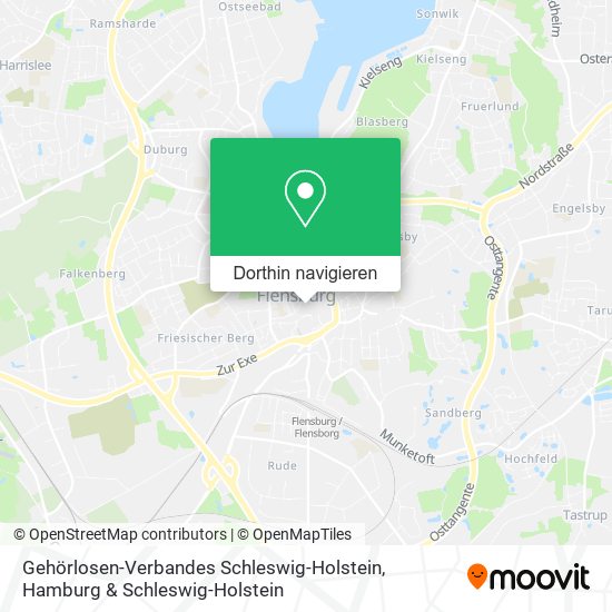 Gehörlosen-Verbandes Schleswig-Holstein Karte