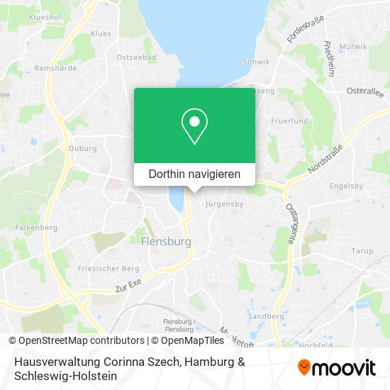 Hausverwaltung Corinna Szech Karte